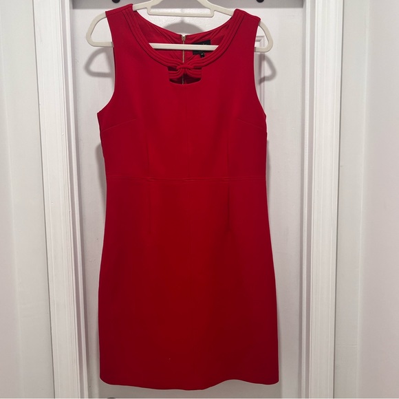 Red Sheath Dress - Picture 2 of 4